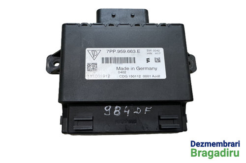 Modul Start-Stop Cod: 7PP959663E Volkswagen VW Touareg generatia 2 7P [2010 - 2014] Crossover 3.0 TD...