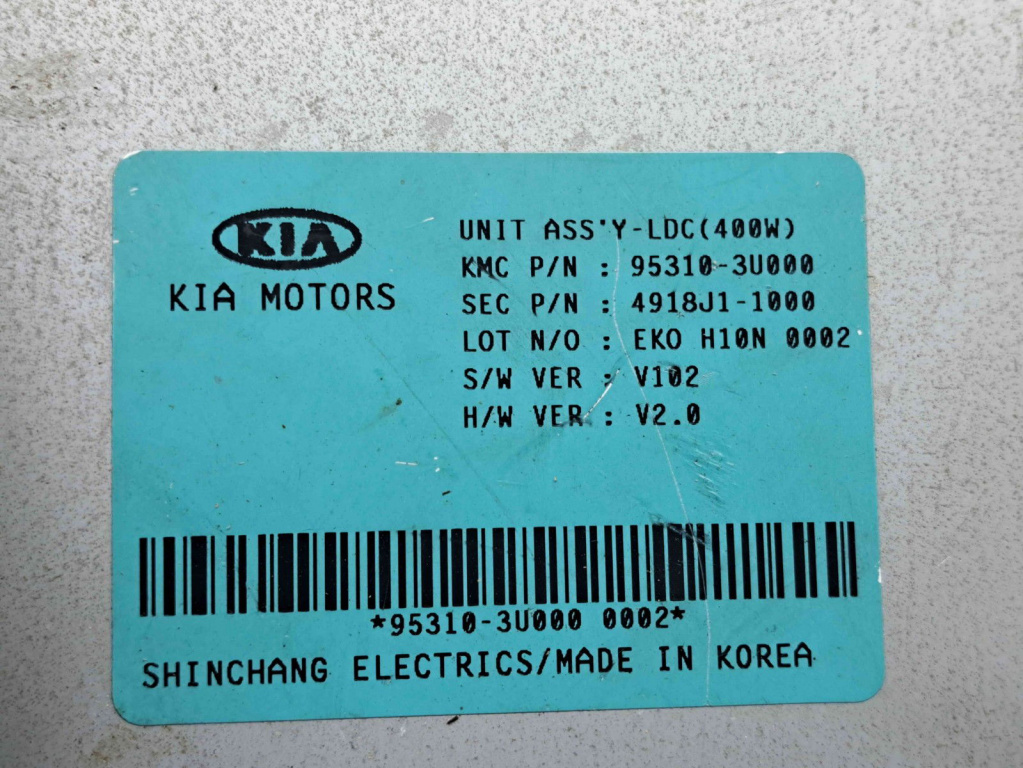 Modul Start-Stop Kia Sportage III [Fabr 2010-2016] 95310-3U000