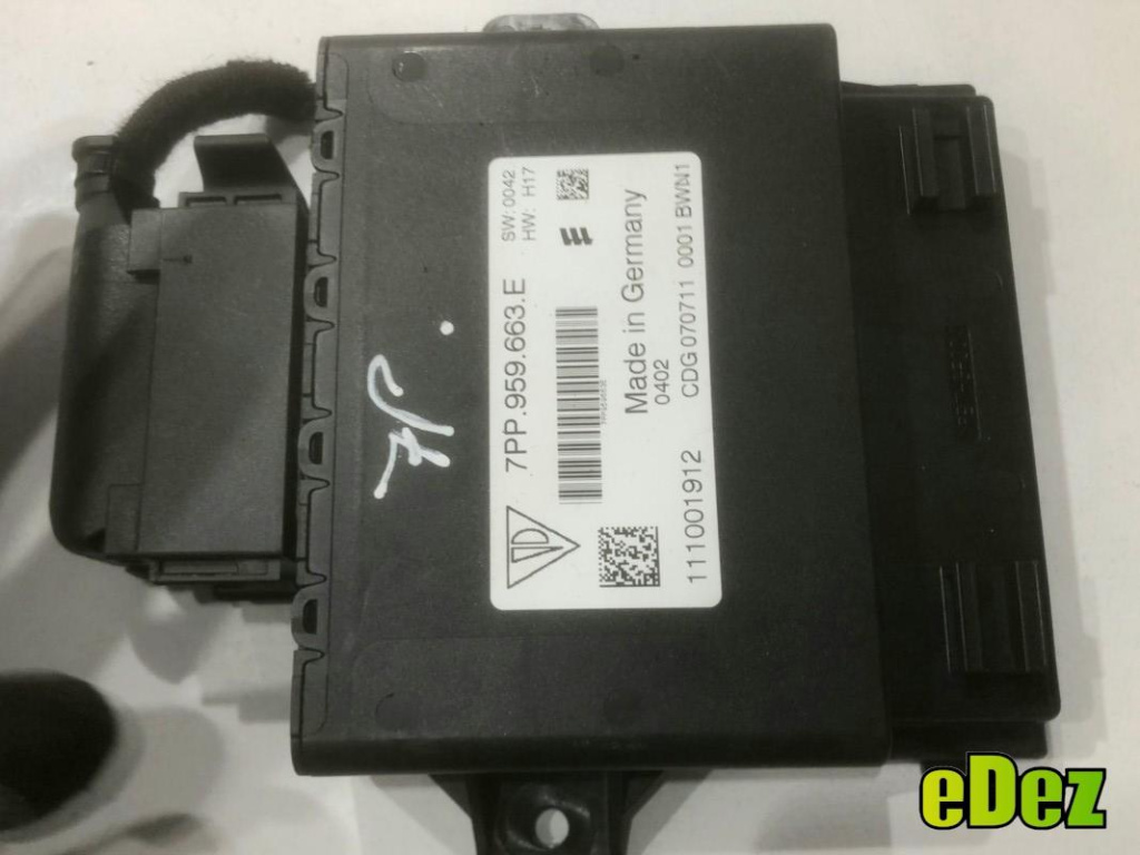 Modul start stop Porsche Cayenne (2010-2014) 3.0 tdi CRCA 245 cp 7PP959663E