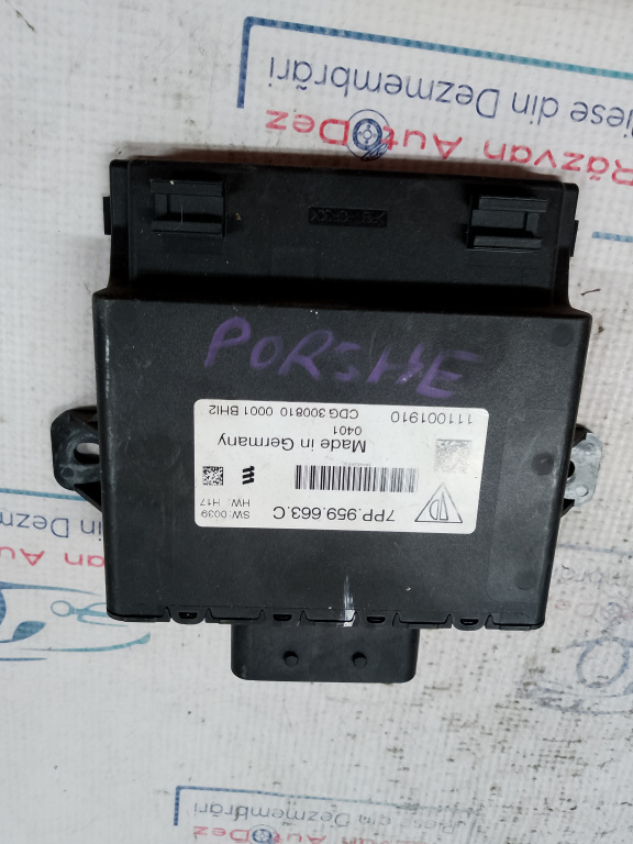 Modul Start-Stop Porsche Cayenne 2013, 7PP969663C