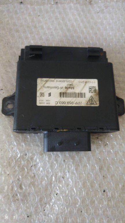 Modul start stop porsche cayenne 92a 7pp959663c