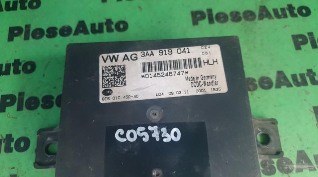 Modul start stop Volkswagen Passat B7 (2010->) 3aa919041