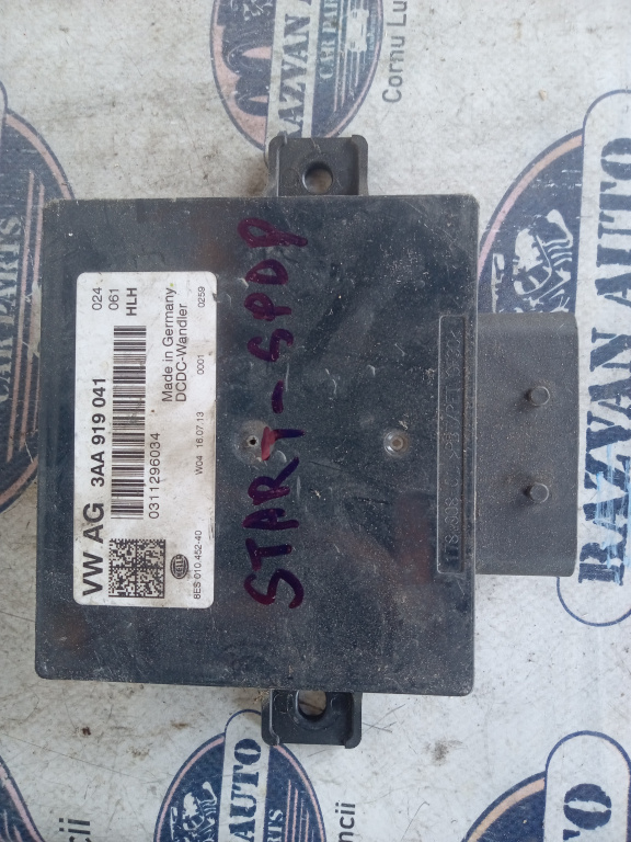 Modul Start-Stop Volkswagen Passat CC 2013, 3AA919041
