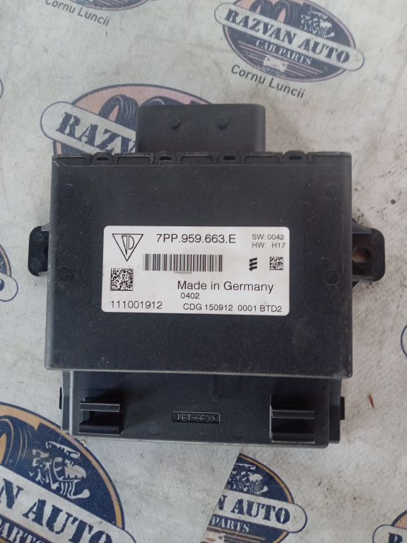 Modul Start-Stop Volkswagen Touareg 2012, 7PP959663E