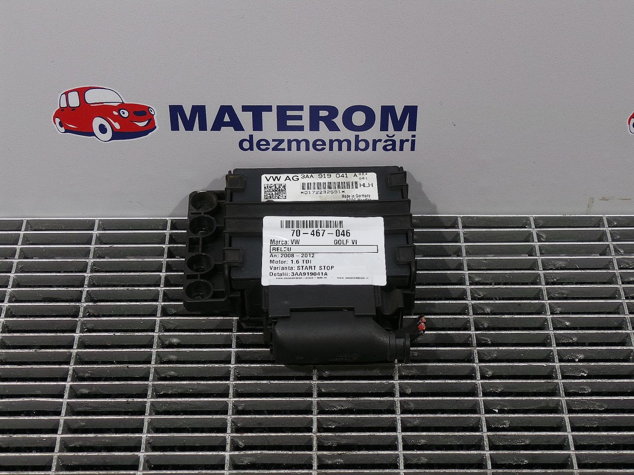 MODUL START/STOP VW GOLF VI GOLF VI 1.6 TDI - (2008 2012)