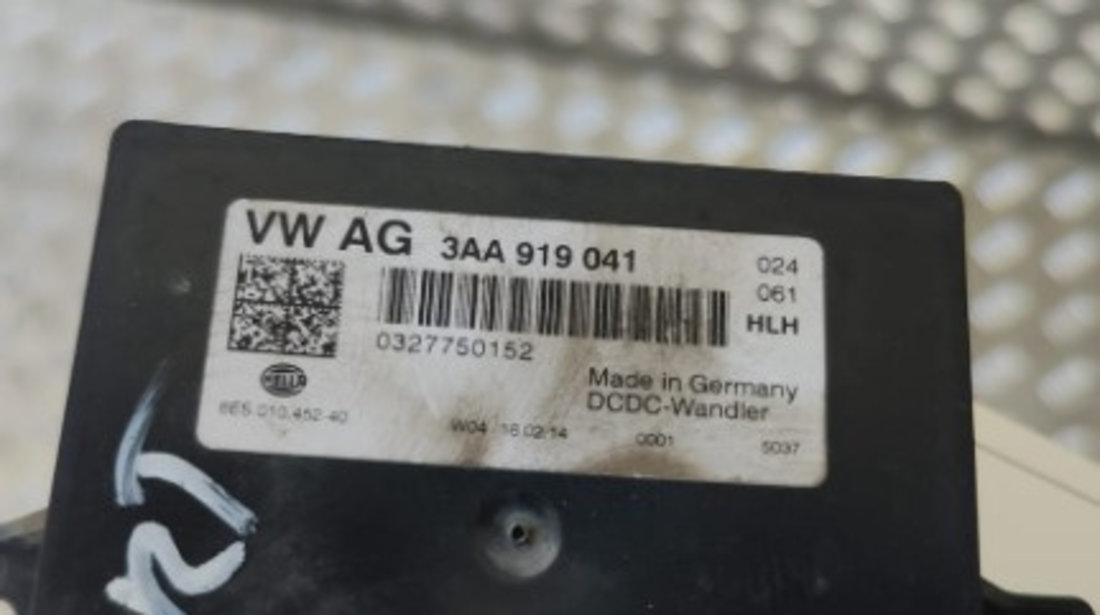 Modul start stop Vw Passat B7 ALLTRACK 2.0TDI 4motion cod motor CFG,an 2015 cod 3AA919041