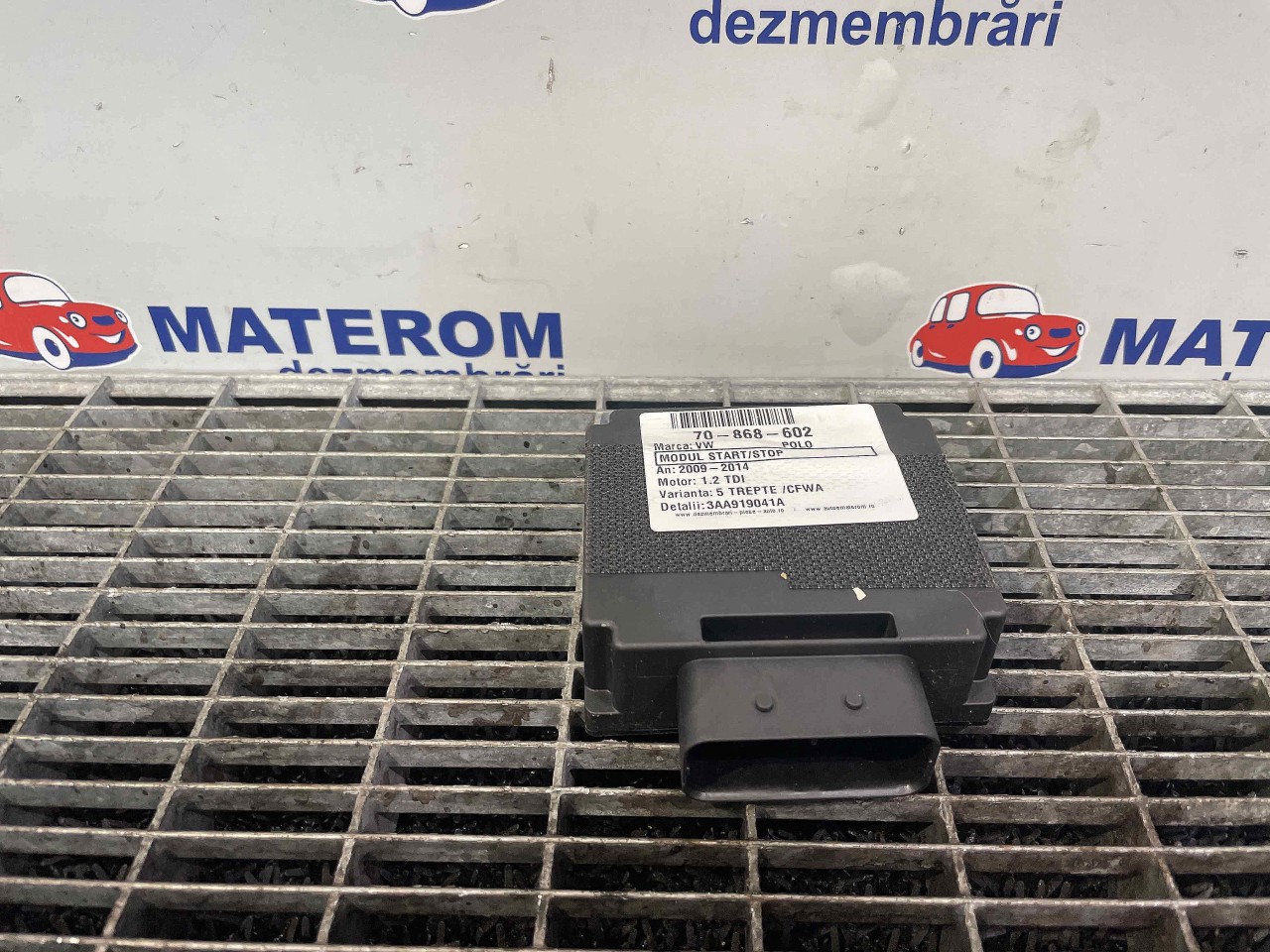 MODUL START/STOP VW POLO 1.2 TDI - (2009 2014)