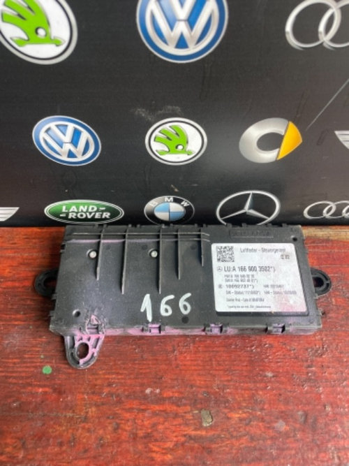 Modul suspensie , modul airmatic Mercedes ml w166, GL w166 cod a1669003502