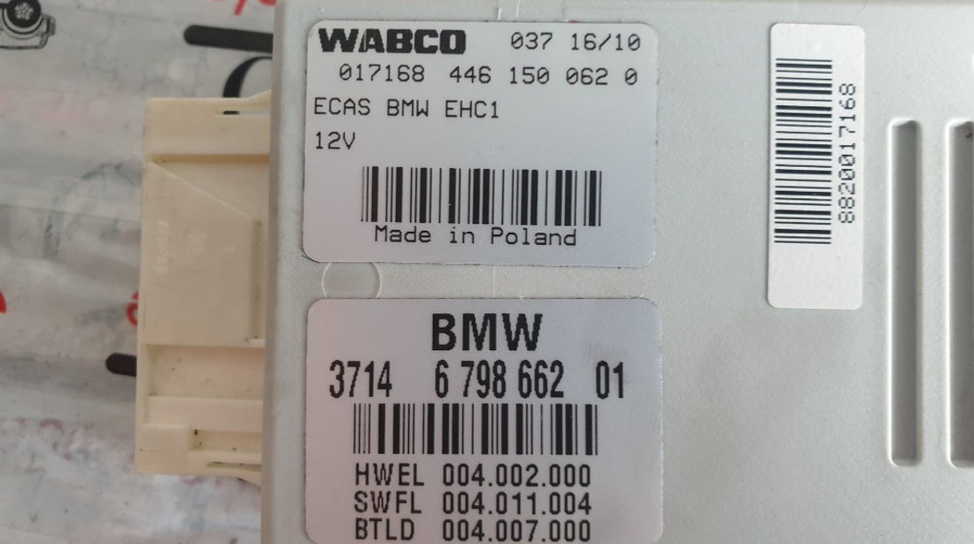 Modul suspensie pe aer BMW Seria 5 Gran Turismo F07 LCI cod piesa : 6798662-01