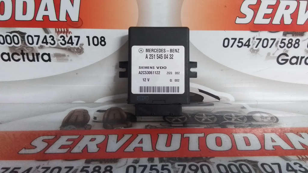 Modul suspensie pneumatica Mercedes-Benz R-Class (2006-2010) [w251 , v251] 3.0 Motorina 2008, A2515450432