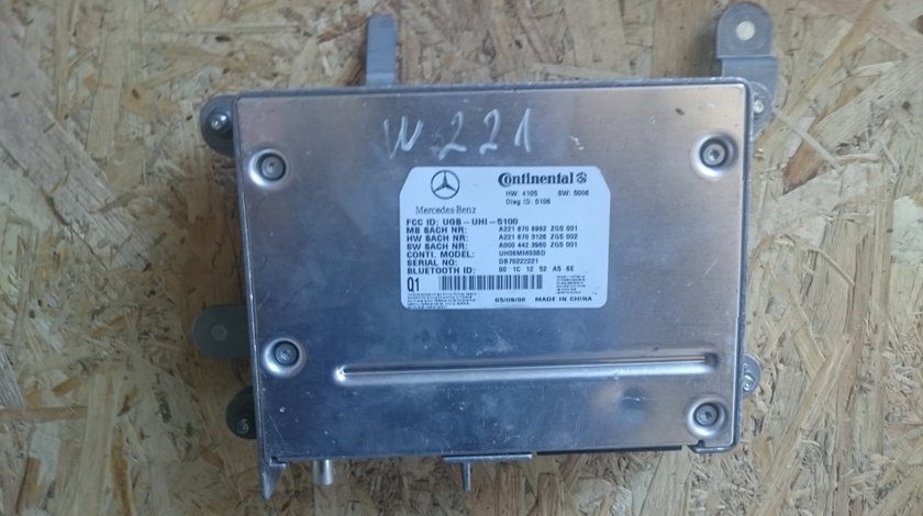 MODUL TELEFON BLUETOOTH MERCEDES W221 A2218708992