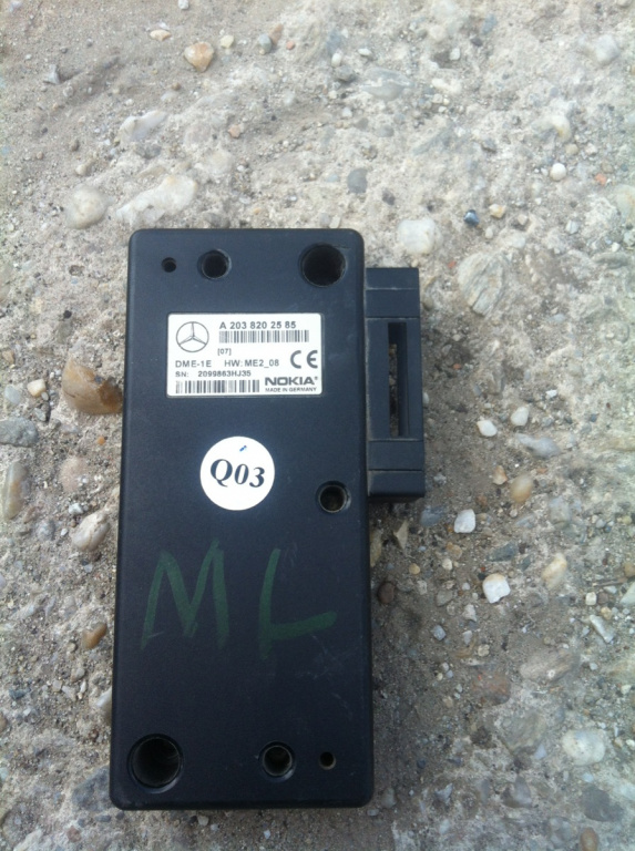 Modul telefon Cod: A2038202585 Mercedes-Benz M-Class W163 [1997 - 2001] Crossover 5-usi (W163) V8 4.0 CDI