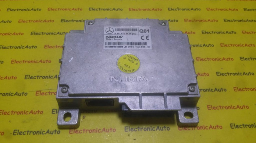 Modul telefon Mercedes A2118702426, A 211 870 24 26 02