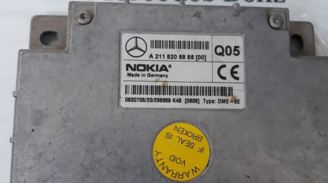 Modul telefon Nokia hands free Mercedes cod A2118205885