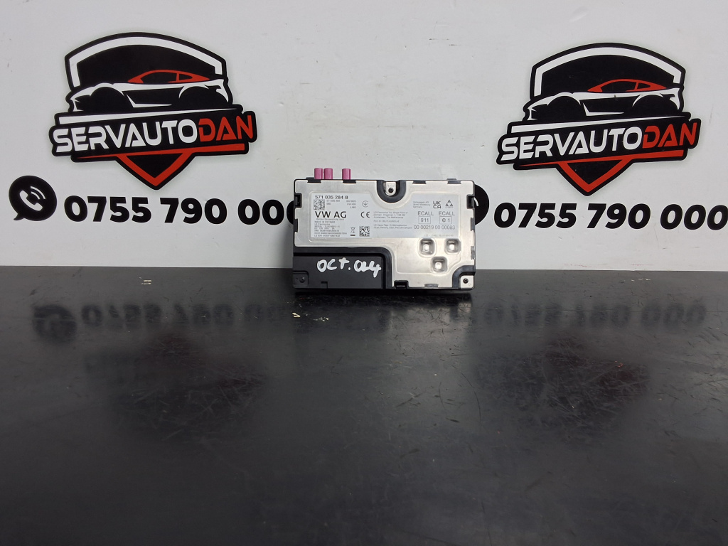 Modul telefon Skoda Octavia 4 (2019->) 1.5 Benzina 2024, E-CALL / 571035284B