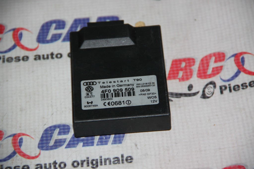 Modul telestart webasto Audi A8 D3 4E 2003-2009 4F0909509