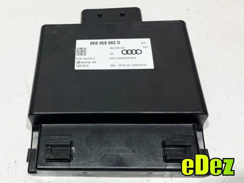 Modul tensiune baterie Audi A4 (2007-2011) [8K2, B8] 8K0959663D