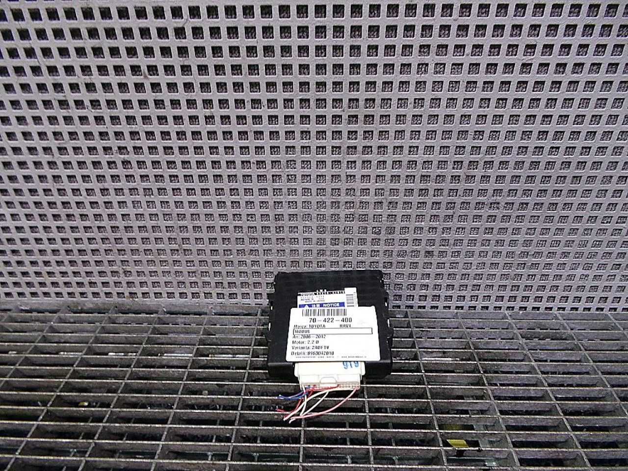 MODUL TOYOTA RAV4 RAV4 2.2 D - (2006 2012)