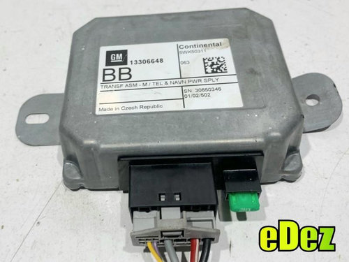 Modul transformator curent Opel Astra K (2015-2019) A17DTS LUD 13306648