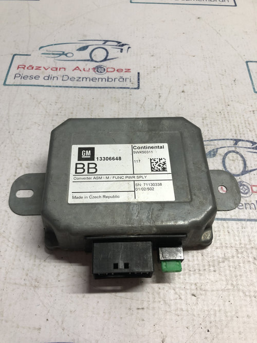 Modul transformator curent Opel Astra K 2017, 13306648
