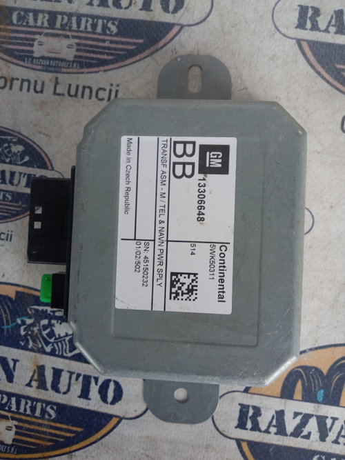 Modul transformator curent Opel Mokka 2015, 13306648