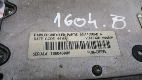 Modul transmisie CHRYSLER VOYAGER 4 05144580AB A / 05144580ABA05144580AB A / 05144580ABA