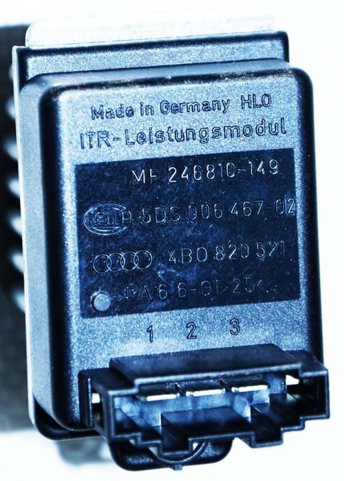 MODUL TREPTE REZISTENTA VENTILATOR AEROTERMA AUDI A6 C5 1998 ~ 2004