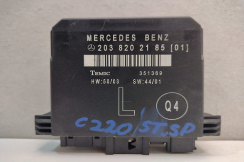 Modul Ușa Stanga Spate 2038202185 / 351369(01) Mercedes-Benz C-Class W203/S203/CL203 [2000 - 2004]