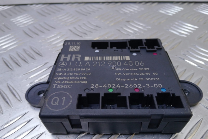 Modul ușă dreapta spate A2129004006 Mercedes-Benz E-Class W212/S212/C207/A207 [2009 - 2013]