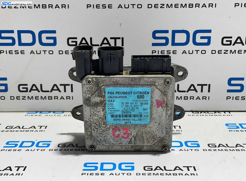 Modul Unitate Calculator Caseta Coloana Ax Volan Servodirectie Citroen C3 2002 - 2010 Cod 9658468080...