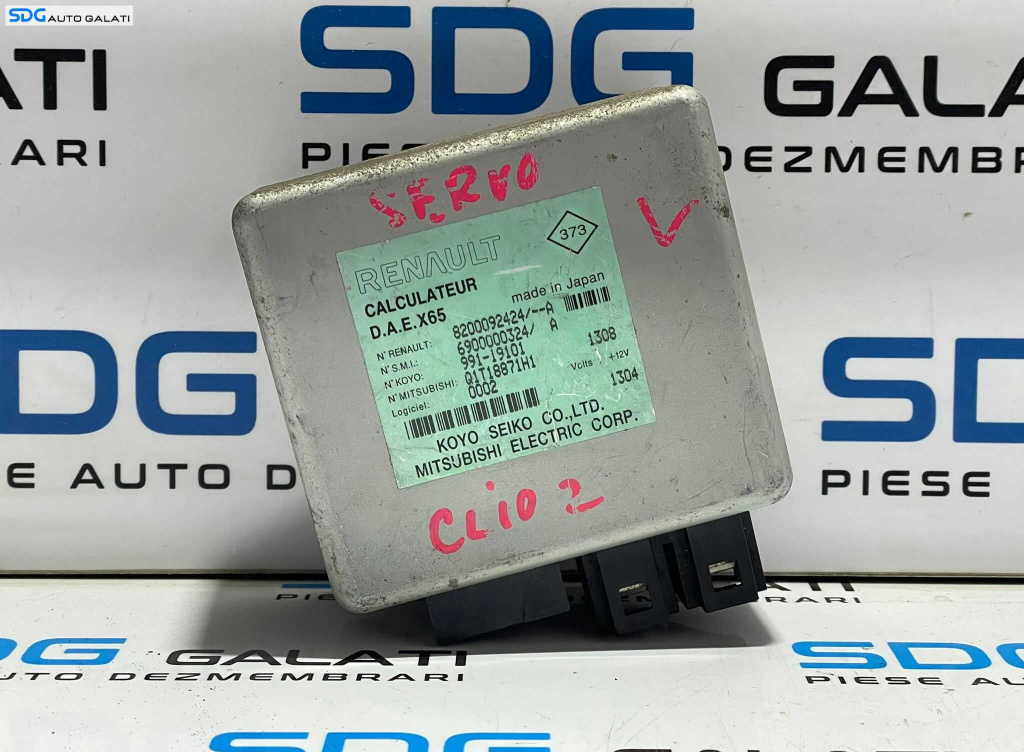 Modul Unitate Calculator Caseta Coloana Ax Volan Servodirectie Renault Clio 2 Symbol 1998 - 2012 Cod 8200092424 6900000342 [L3325]