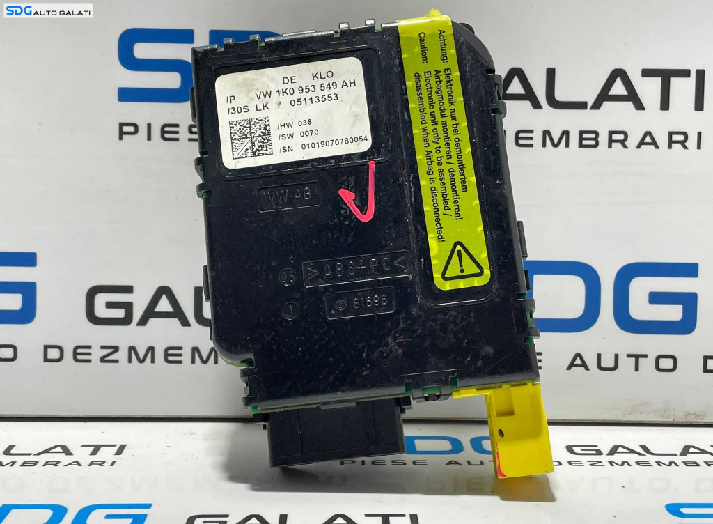 Modul Unitate Calculator Coloana Volan Volkswagen Caddy 2003 - 2010 Cod 1K0953549AH [L2354]
