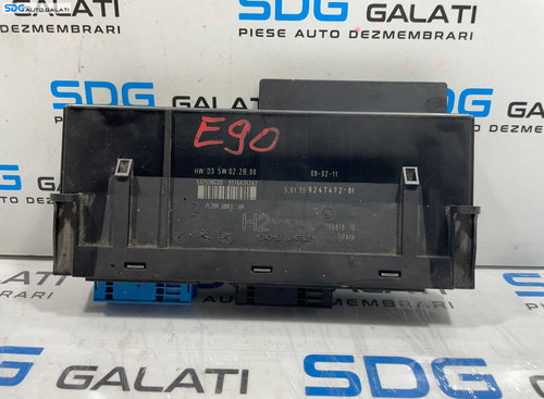 Modul Unitate Calculator Confort Confort BMW Seria 3 E90 E91 2004 - 2011 Cod 61.35 9247472-01 [L4379...
