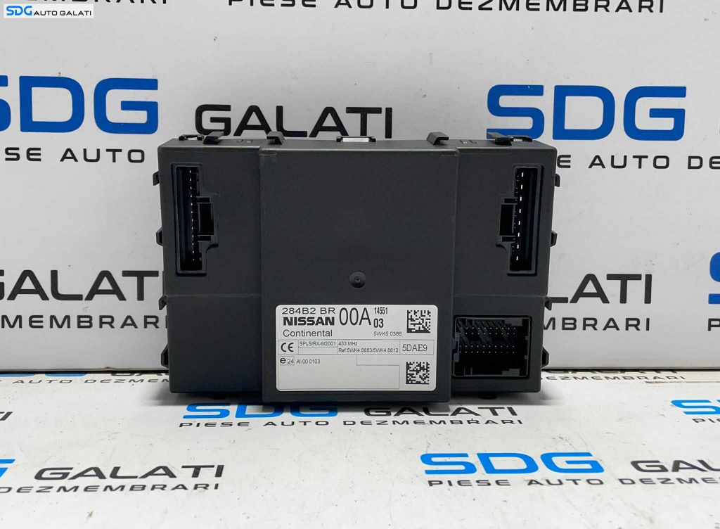 Modul Unitate Calculator Confort Confort Continental Nissan Qashqai 2007 - 2013 Cod 284B2BR [L3198]