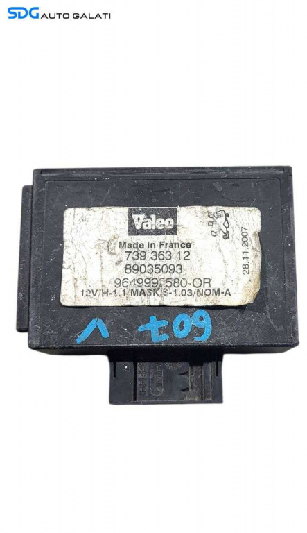 Modul Unitate Calculator Confort Control Reglaj Far Faruri Fata Peugeot 607 2000 - 2011 Cod 73936312 89035093 9649992580-OR [L7297]