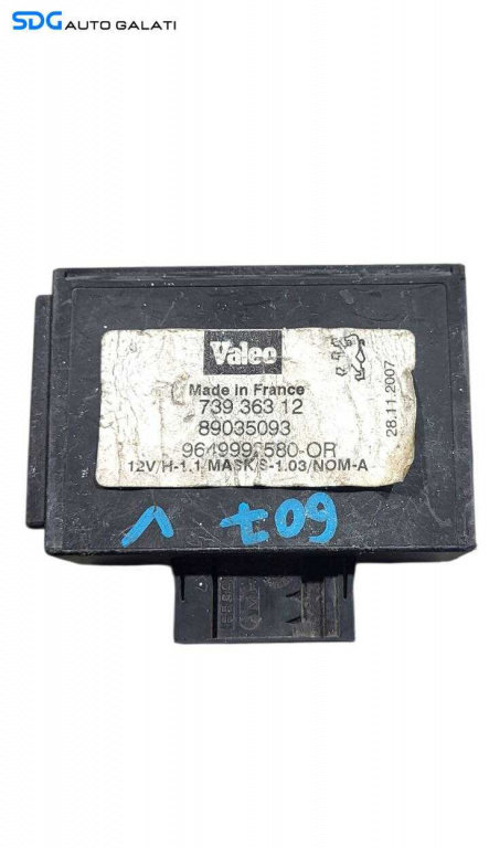 Modul Unitate Calculator Confort Control Reglaj Far Faruri Fata Peugeot 607 2000 - 2011 Cod 73936312...
