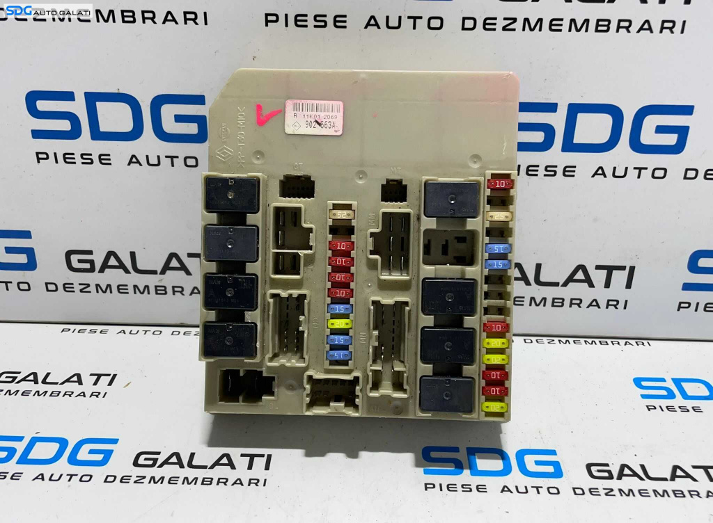Modul Unitate Calculator Confort Panou Tablou Sigurante Relee Renault Clio 3 2005 - 2014 Cod 902663A 11K012069 [L3543]