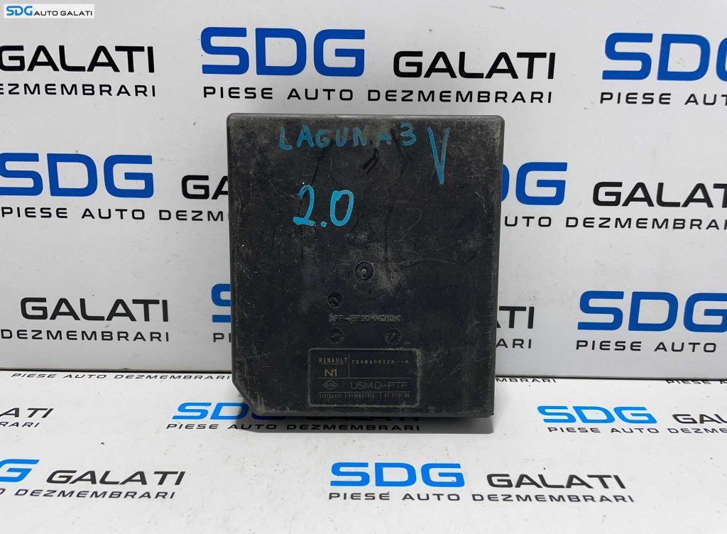 Modul Unitate Calculator Confort UPC Panou Tablou Sigurante Renault Laguna 3 2007 - 2015 Cod 284B60012R 340057374 [L3540]
