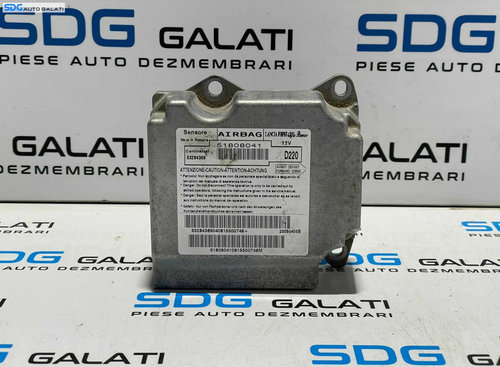 Modul Unitate Calculator Control Airbag Lancia Delta 3 2008 - 2014 Cod 51808041 53284389 [L3004]