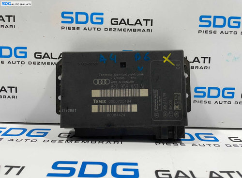 Modul Unitate Calculator Control Confort Audi A4 B7 2004 - 2008 Cod 8E0959433AL [L3741]