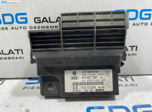 Modul Unitate Calculator Control Confort Audi A6 C6 4F 2005 - 2011 Cod 4F0907280 [L4640]