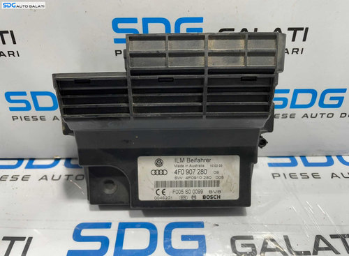 Modul Unitate Calculator Control Confort Audi A6 C6 4F 2005 - 2011 Cod 4F0907280 [L4711]