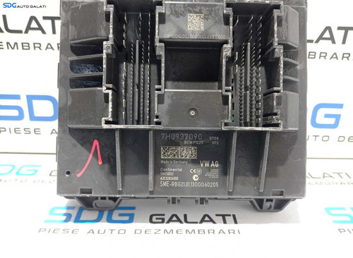 Modul Unitate Calculator Control Confort Confort Volkswagen Polo 6R 2010 - 2018 Cod 7H0937090 [L2467...