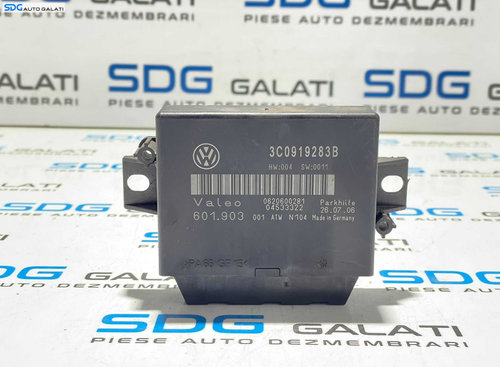 Modul Unitate Calculator Control Senzori Parcare Volkswagen Passat B6 2005 - 2010 Cod 3C0919283B [L3...