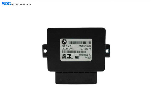 Modul Unitate Calculator Frana de Mana Electrica BMW Seria 5 F10 2009 - 2017 Cod EB685370301 3262025...