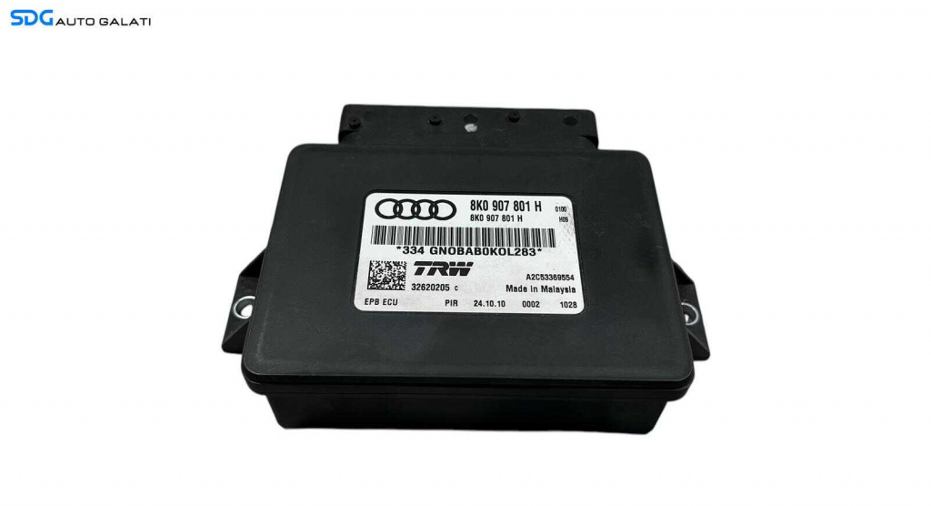 Modul Unitate Calculator Frana de Mana Electrica Audi Q5 R8 2009 - 2016 Cod 8K0907801H [L5843]
