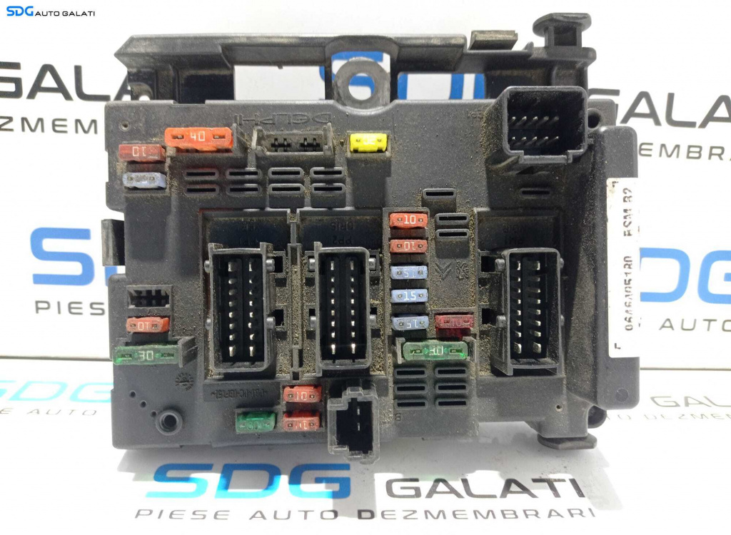 Modul Unitate Calculator Panou Tablou Sigurante BSM B2 Peugeot 307 2001 - 2008 Cod 9646405180 BSM B2 [L2470]