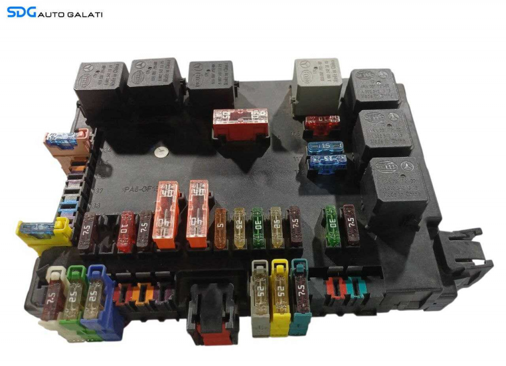 Modul Unitate Calculator Panou Tablou Sigurante Mercedes Clasa S Class W221 2005 - 2013 Cod A2215406450 A2215451401 [L6806]