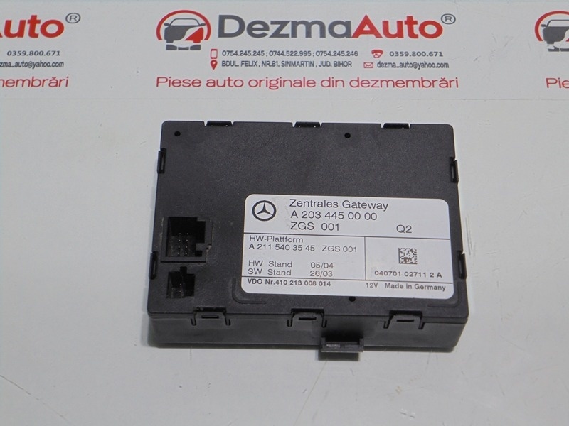 Modul unitate control, A2034450000, Merc