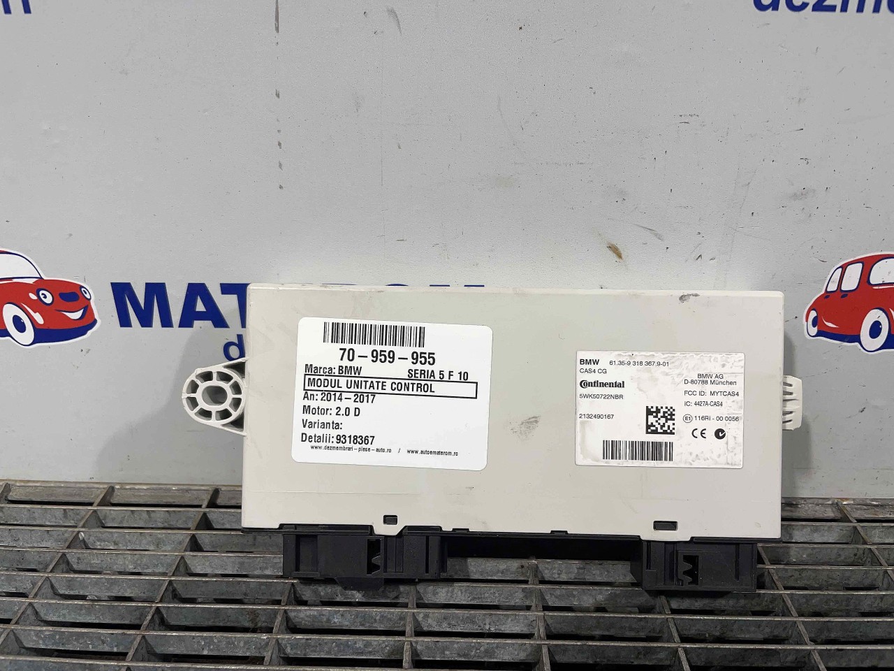 MODUL UNITATE CONTROL BMW SERIA 5 F 10 SERIA 5 F 10 2.0 D - (2014 2017)